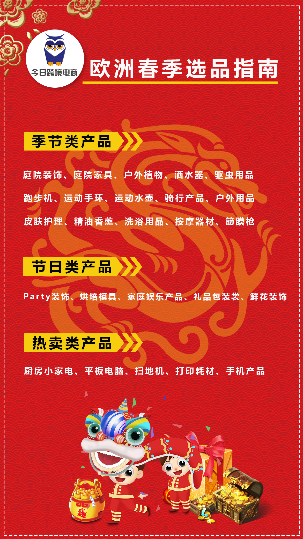 需求暴涨！亚马逊春季选品指南