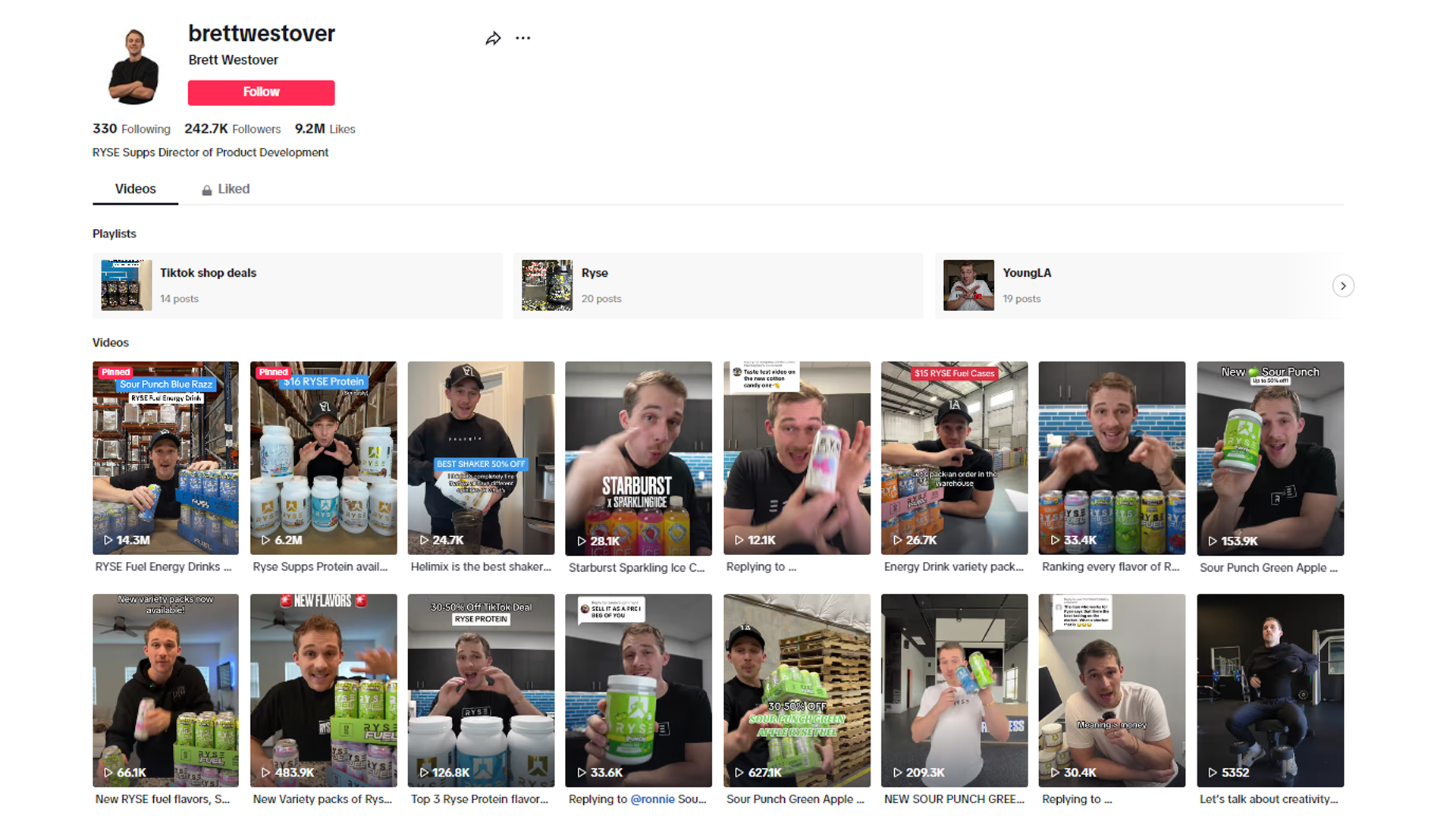 健身博主靠个人ip在tiktok做出一个头部品牌？！