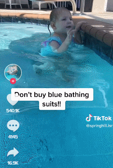 一夜之间走红tiktok，“安全色”或成儿童泳衣爆款关键！