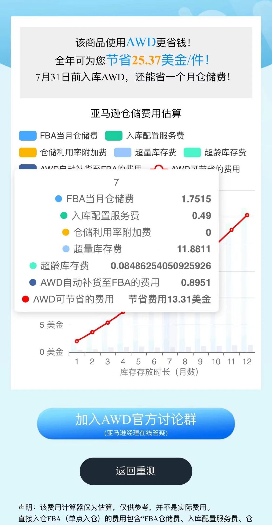 【省钱神器】用“亚马逊仓储省钱计算器”应对fba新政入仓成本！