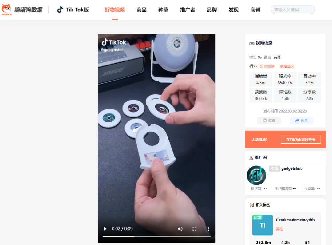 “硅胶吸管”“充气烟花”获千万播放，tiktok这些创新产品值得关注！| 嘀嗒狗