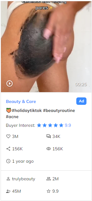 shopify选品分析（一）：trulybeauty除毛膏