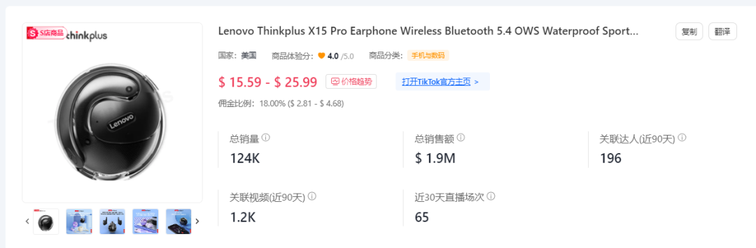 日卖1.1万件，一周吸金近百万！tiktok shop美国小店(2.26-3.3)新榜