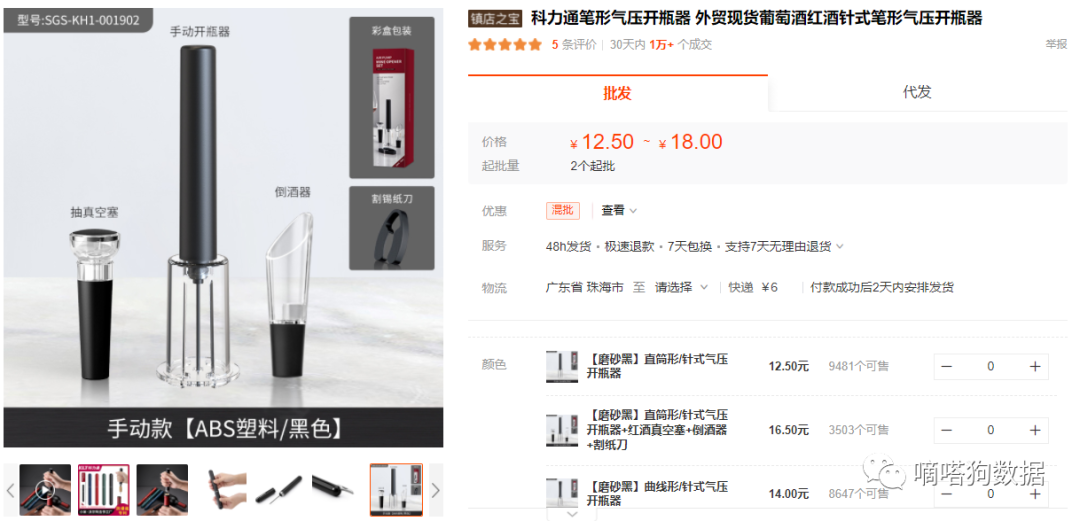 tiktok上这些爆款“开瓶器”“吸尘器”接连卖出10000 单？